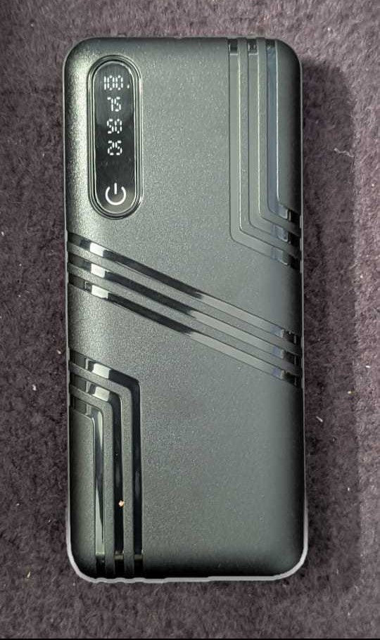 Iconic Powerbank 10000MAH Original Capacity Fast charging 3 USB charging Ports with LED Torch Light & LED Display