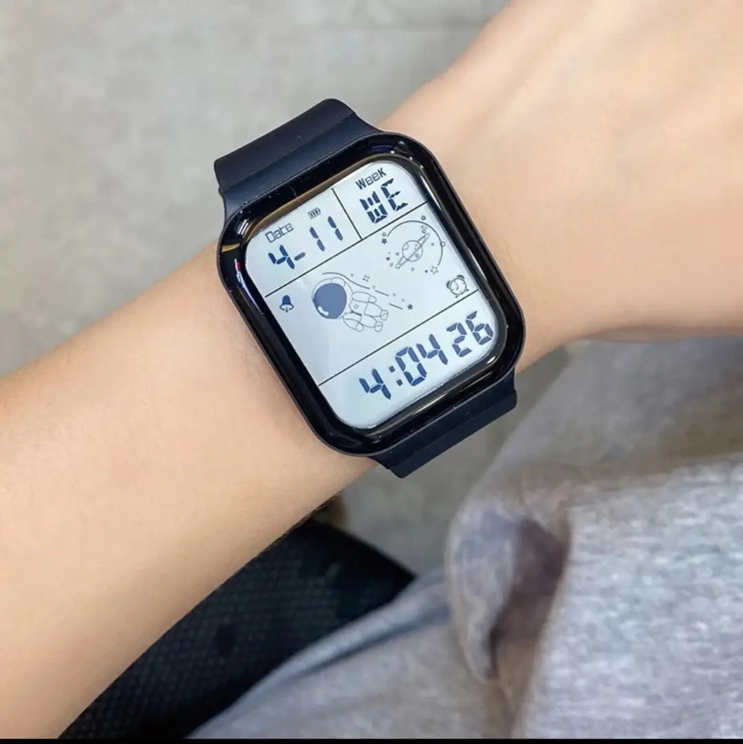 Digital LED Sports Watch for Men Boys Waterproof Alarm Watch