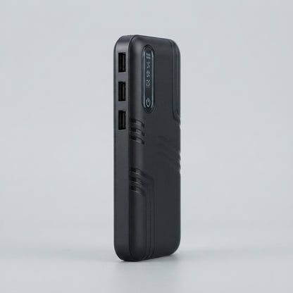 Iconic Powerbank 10000MAH Original Capacity Fast charging 3 USB charging Ports with LED Torch Light & LED Display