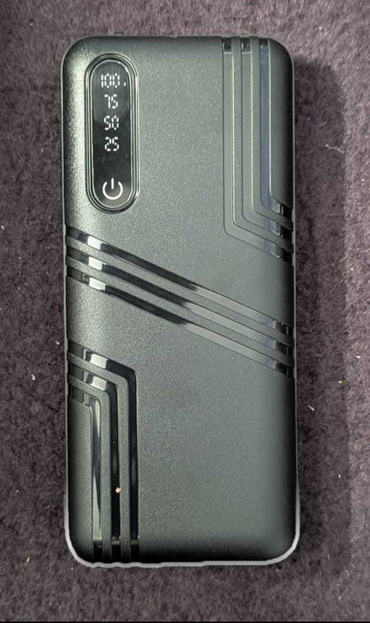Iconic Powerbank 10000MAH Original Capacity Fast charging 3 USB charging Ports with LED Torch Light & LED Display