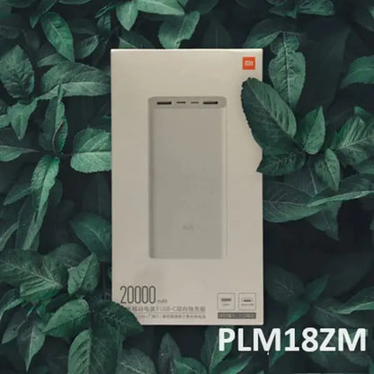 Mi 20000 mAh Power Bank Portable, Travel, Two Usb Port